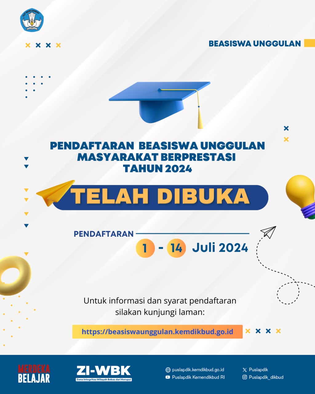 Beasiswa Unggulan Kementerian Pendidikan, Kebudayaan, Riset, dan Teknologi (Kemendikbudristek)