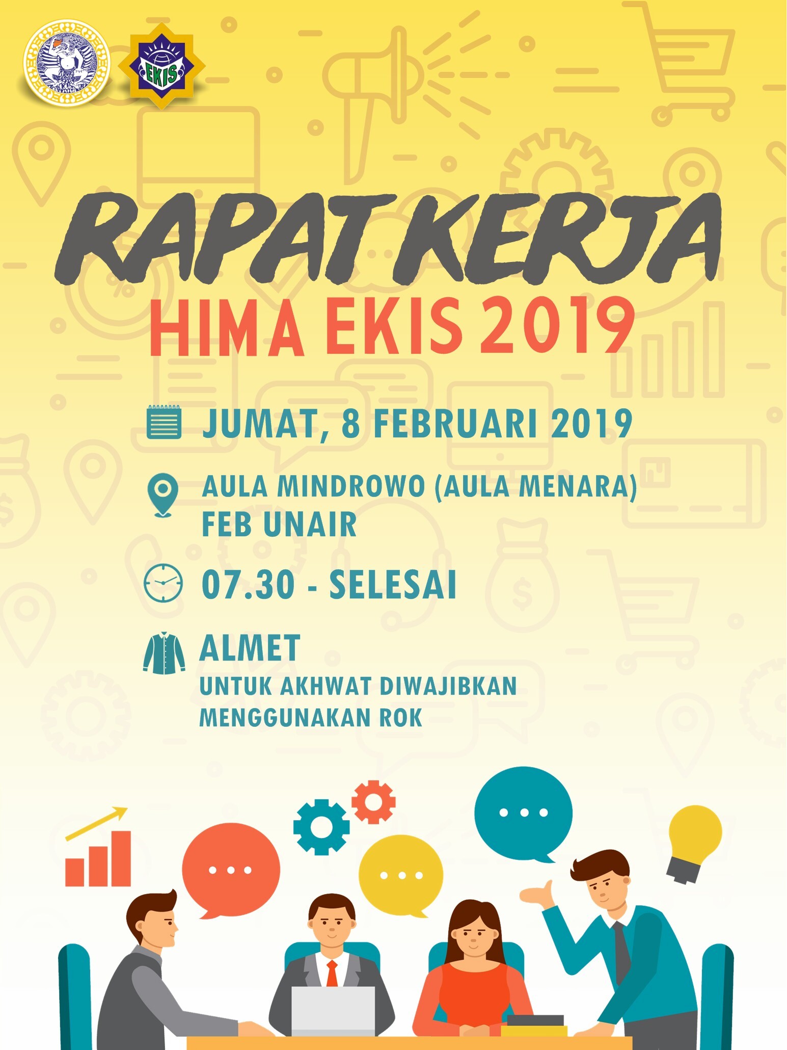 RAPAT KERJA HIMA Ekis 8 Feb 2019