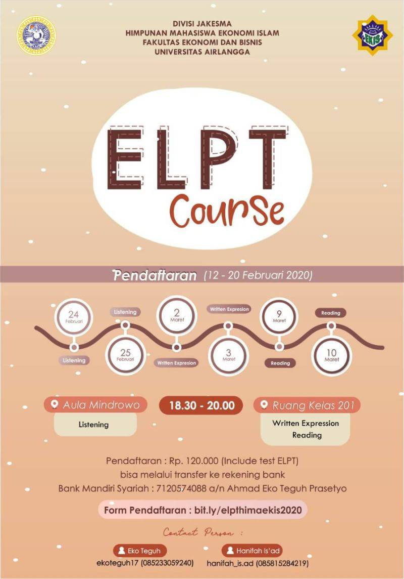 ELPT COURSE Hima Ekis 2020