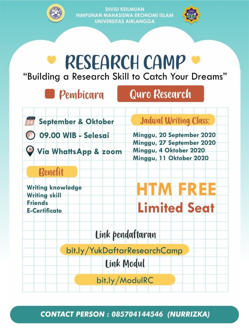 RESEARCH CAMP 2020