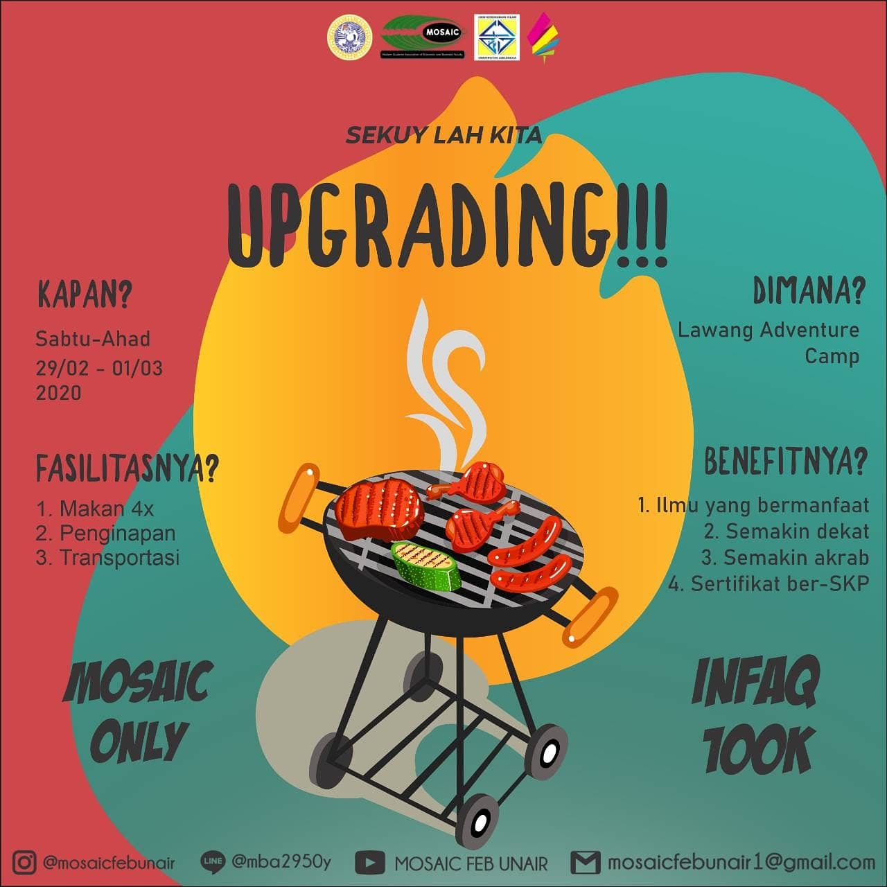 Upgrading Mosaic 2020