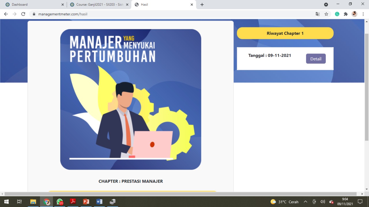 Management Meter untuk Mengukur Keterampilan Manajerial